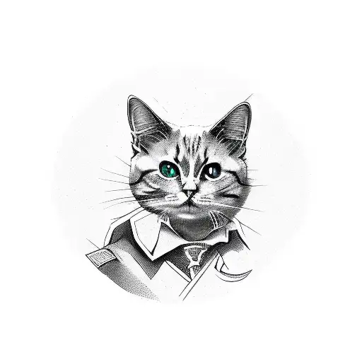 Anarchist Cat Asymetric Funny