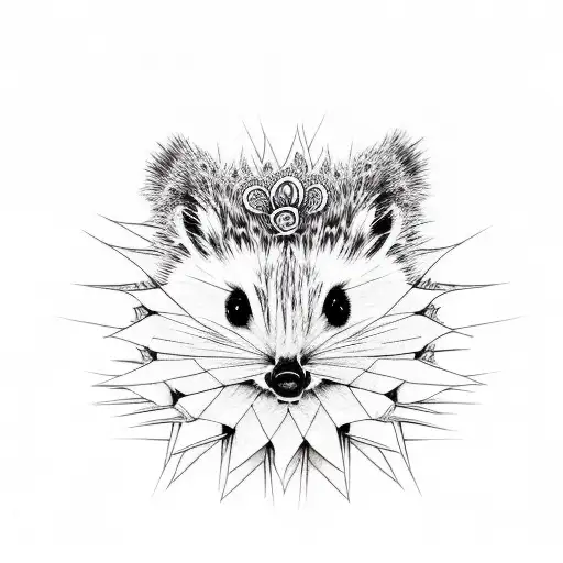 Half Cactus Half Hedgehog