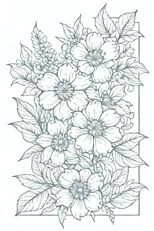 October Birth Flower And The Number 18