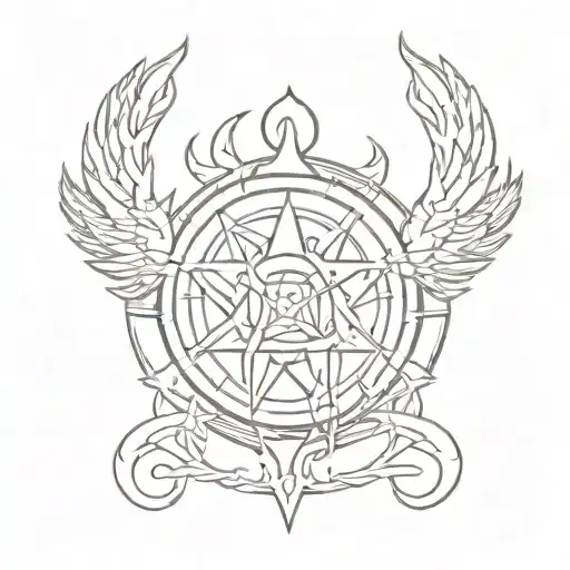 Supernatural Dean Winchester Symbol
