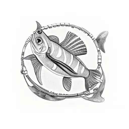 Bracelet With Fish That Includes The Word Topos