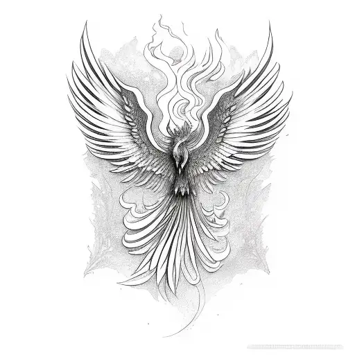 Phoenix Representing New Life