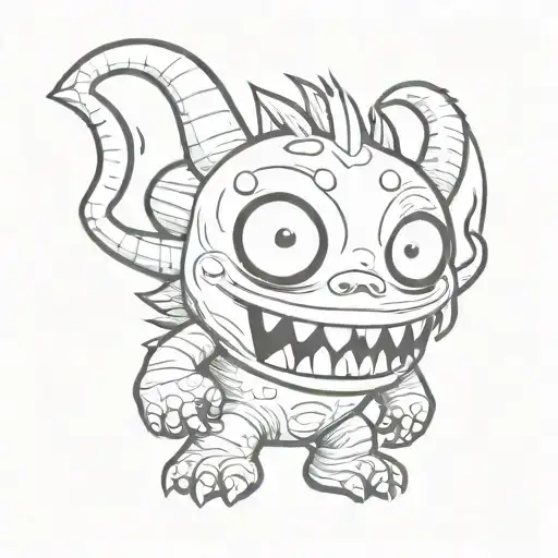 Cartoon Monster