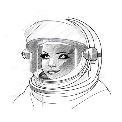 Astronaut Flames Medic Firefighter