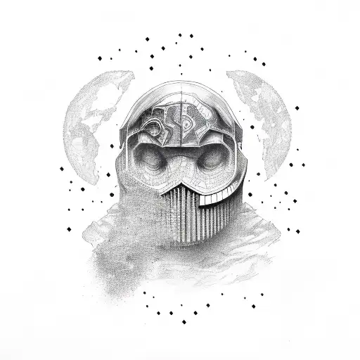 Marudars Map Patronos Man On The Moon Black Mamba