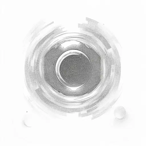 Black Hole With A Ring Around It