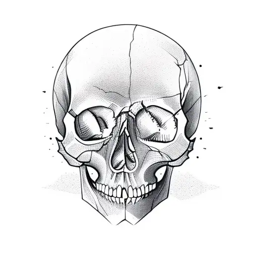 Skull With Space