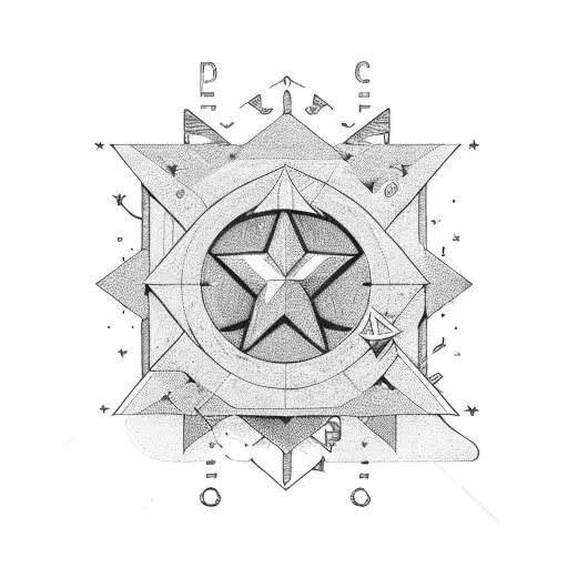 Star With Letter S