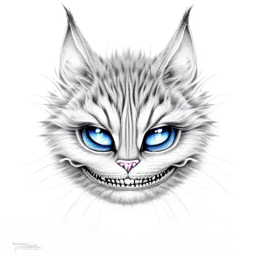 The Cheshire Cat Controls Alice And The Hatter With The Help Of Threads