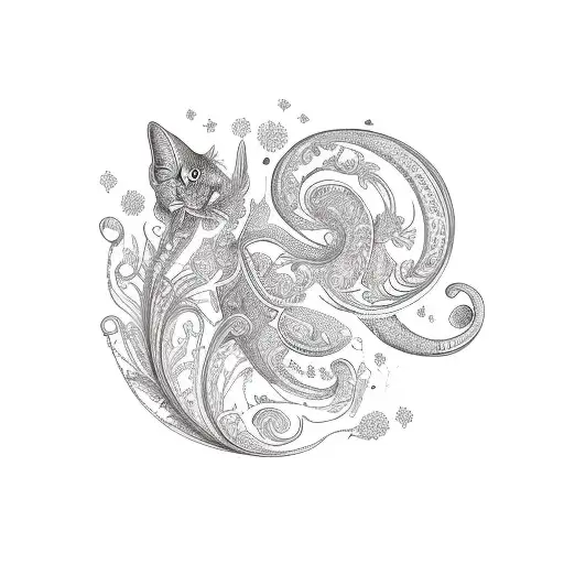 Cursive And Delicate Lettering That Says Lucy