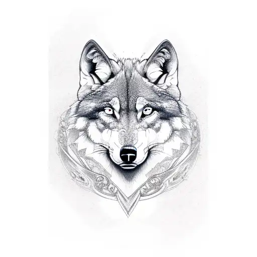 Arm Band Wolf Compas