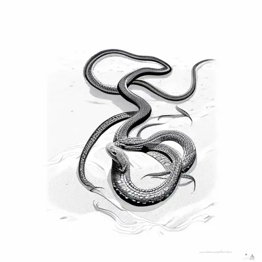 Snake Battle Scorpion