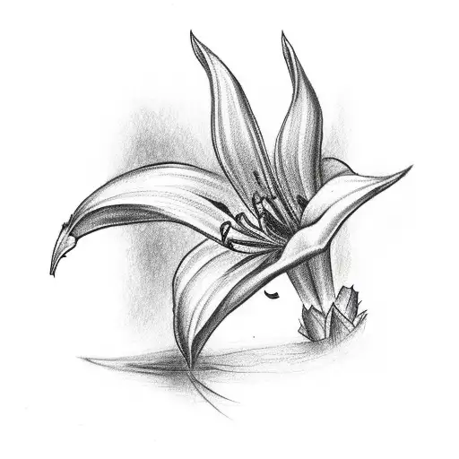 Arrow With A Lily