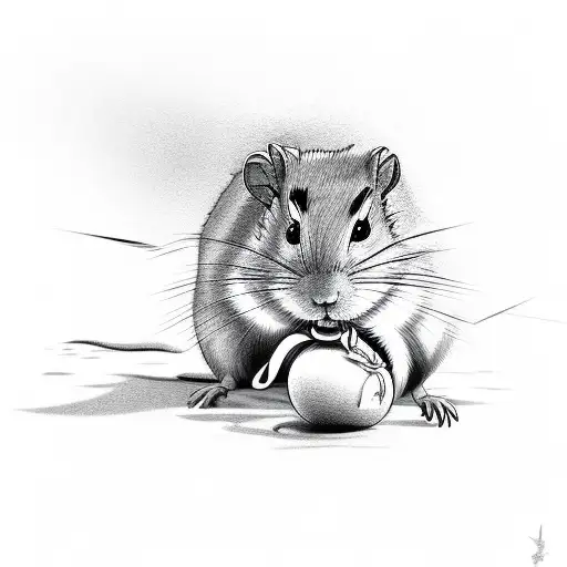 A Gerbil With An I Love Milfs