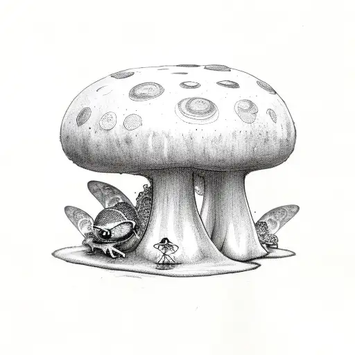 Fairy On A Toadstool