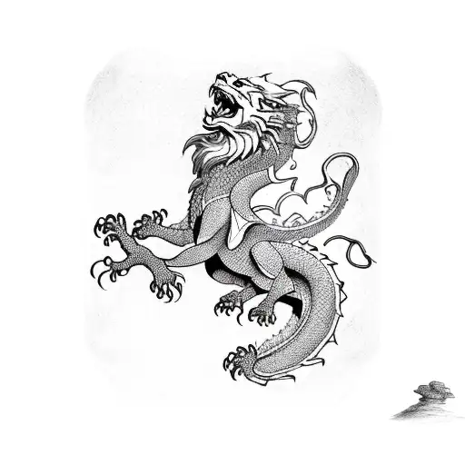 Dragon And Lion Jump
