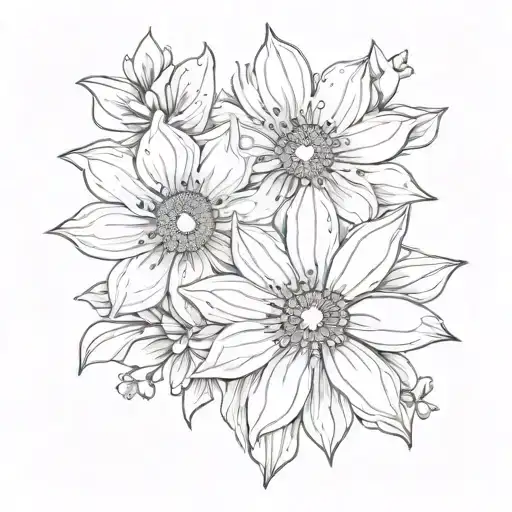 Cosmos Flower Singular