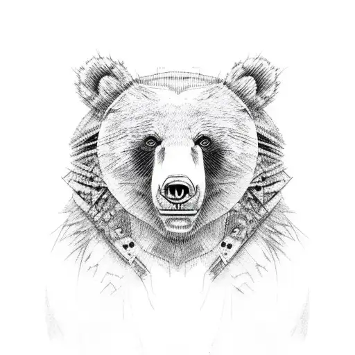 Bear Dressed As Joker