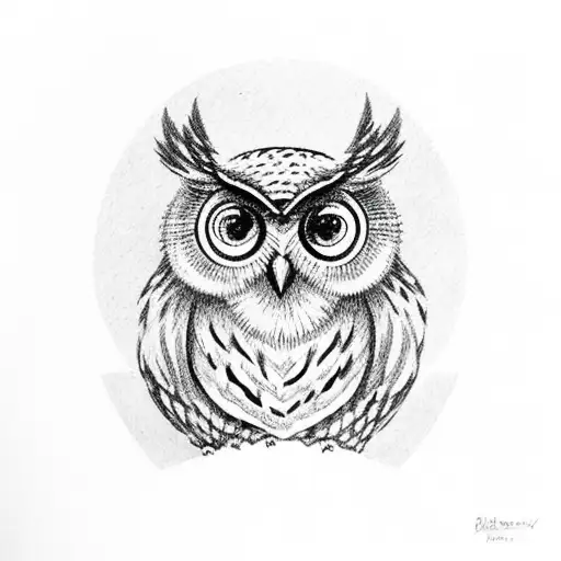 Owl At Hillsborough Stadium