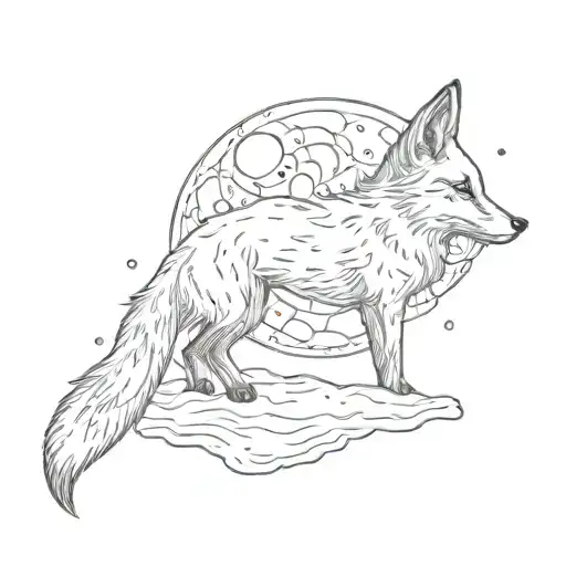 The Fox Reaches For The Moon