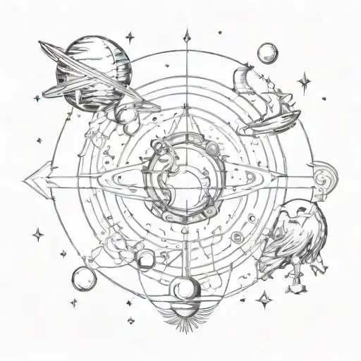 Mercury And Saturn In Leo Constellation