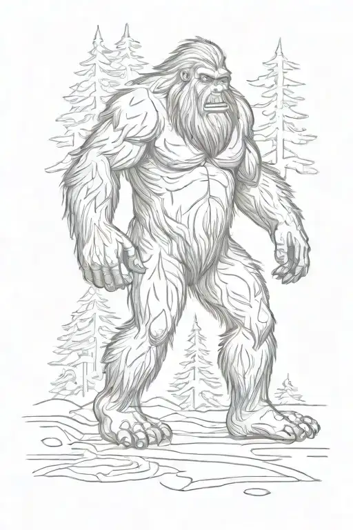 Bigfoot Walking