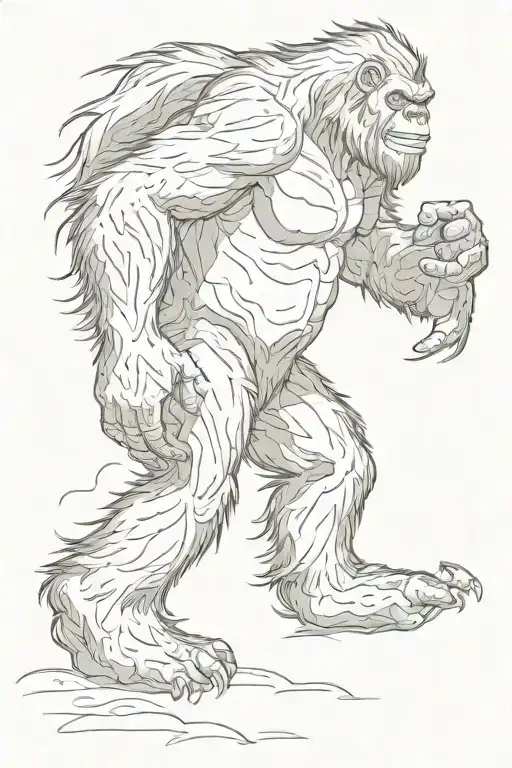 Bigfoot Walking