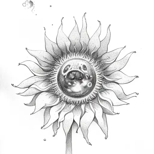 Moon Sunflower