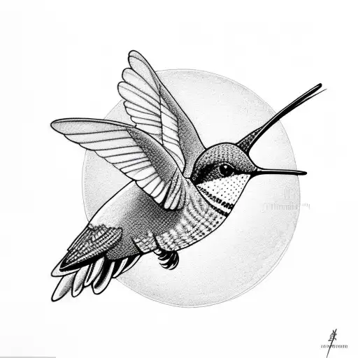Hummingbird With Hook