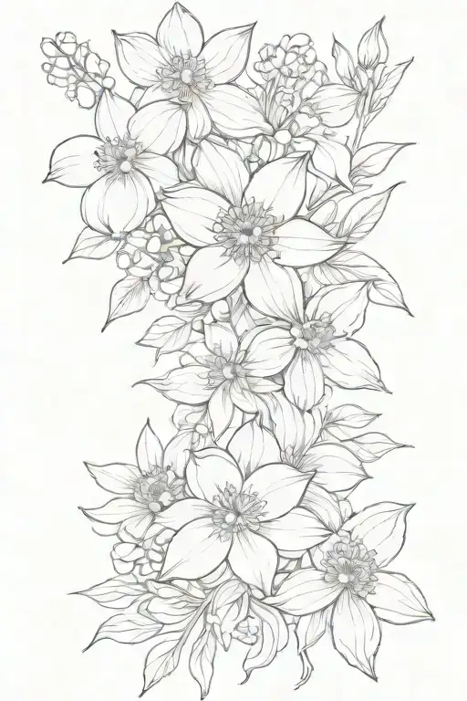 January March July December Birth Flower