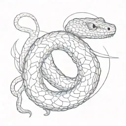 Snake On Shoulder It Should Crawl