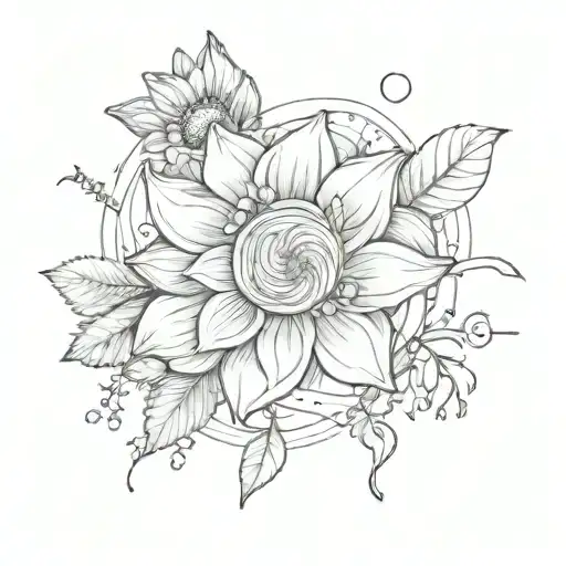 Planet Universe Flower