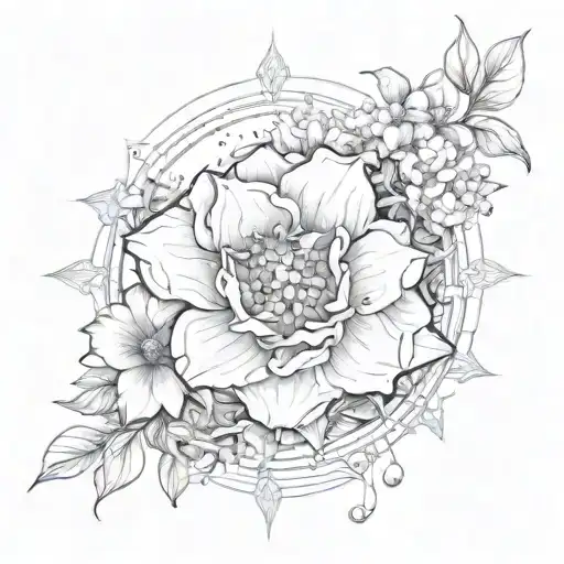 Planet Universe Flower