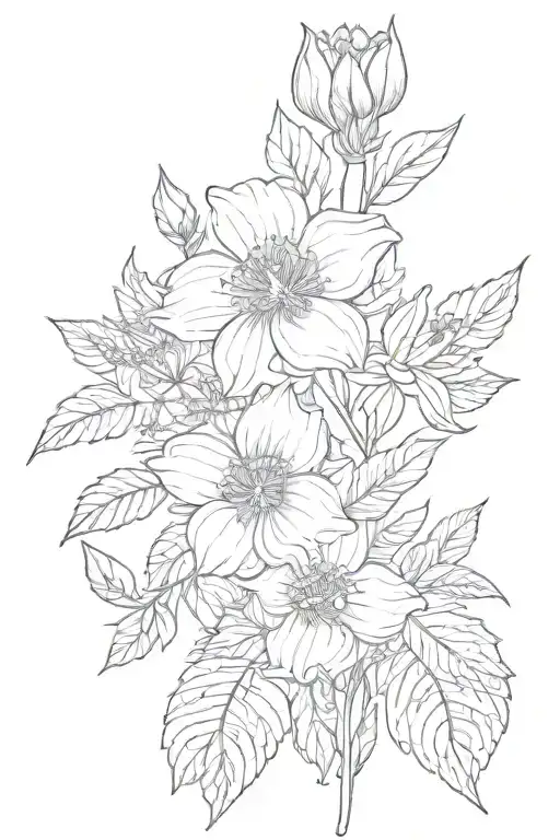 November And July Birth Flower