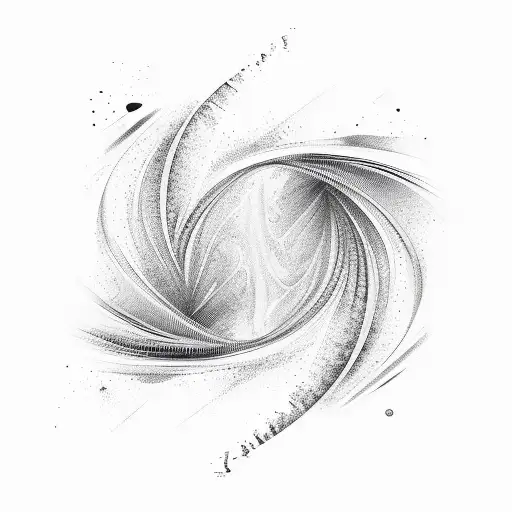 Abstract Waves Black