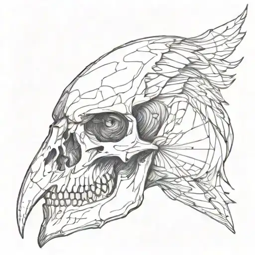 Raven Skull