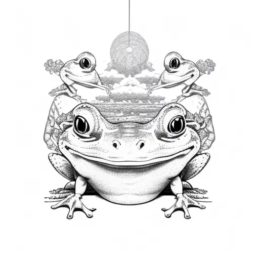 Tripping Meditating Frog