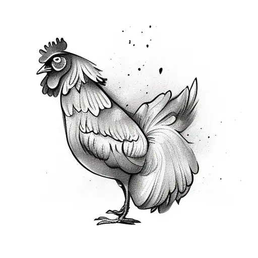 Cartoon Chicken Shooting Pistol