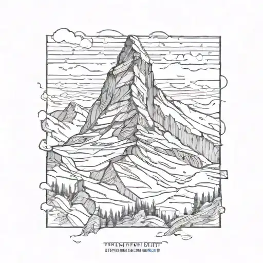 Matterhorn Mountain Peak