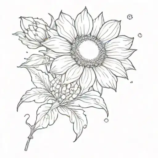 Cosmos Flower With Sun Behind It And 10-4-23 In Roman Numers And You Are My Sunshine