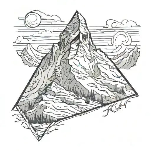 Matterhorn Triangle Border