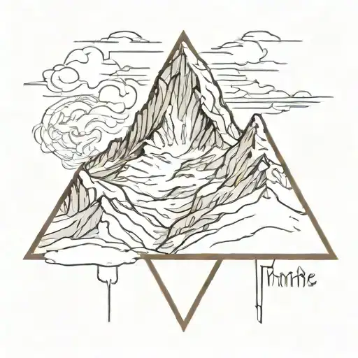 Matterhorn Triangle Border