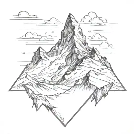 Matterhorn Triangle Border