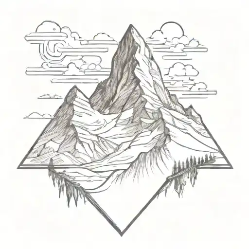 Matterhorn Triangle Border