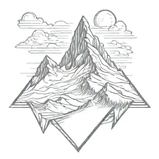 Matterhorn Triangle Border