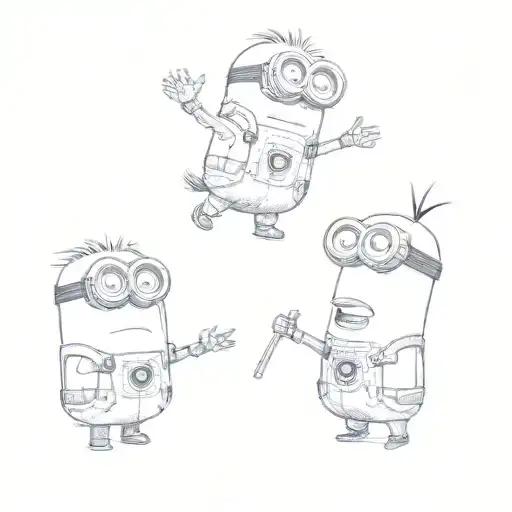 A Group Of Minions