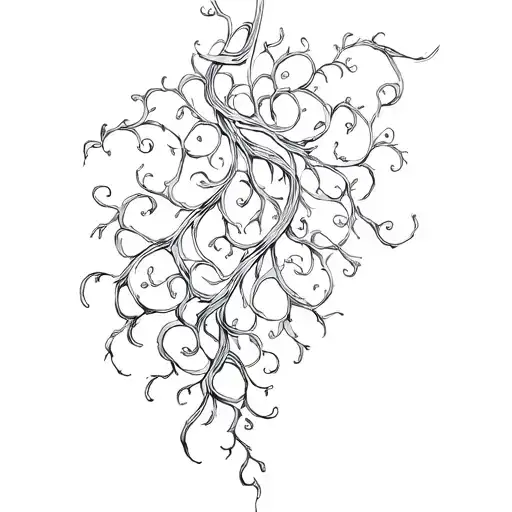 Vine Tendrils That Go