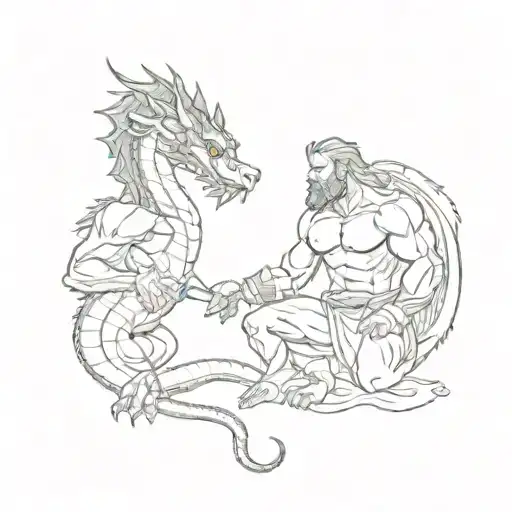 Hercules And The Dragon