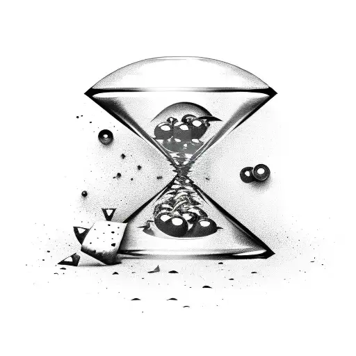 Create An Hourglass Filled With Bullet Casings