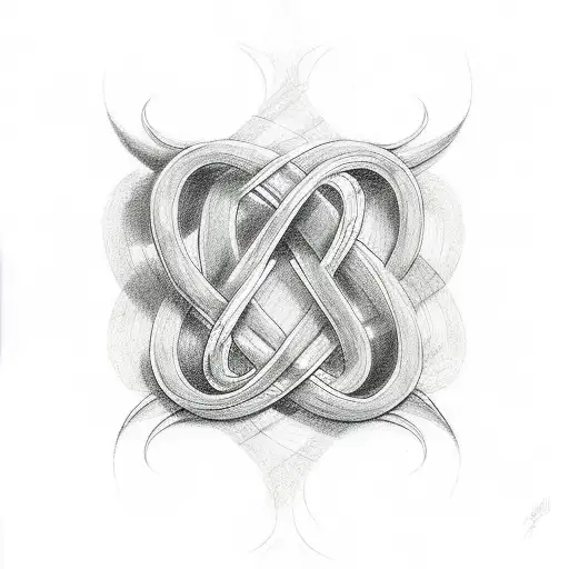 Infinity Symbol With A And S In It And Faith In It